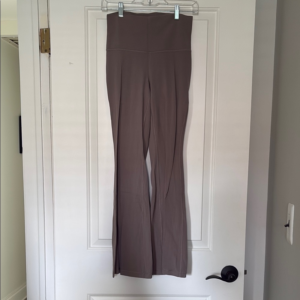 Aritzia Tnaction Butter Brown Flare Legging
